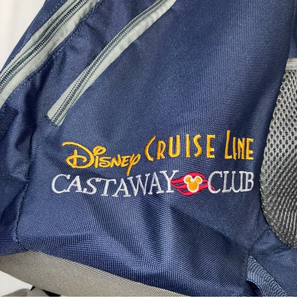 Disney Cruise Line Castaway Club Blue Shoulder Crossbody Backpack Sling Bag NWOT